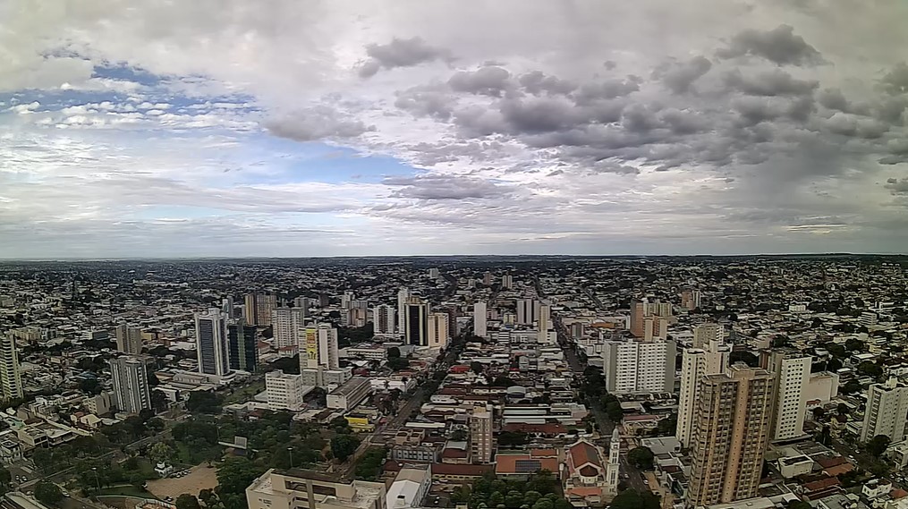 Campo Grande nesta manhã de segunda-feira ©FRANCISCO BRITTO