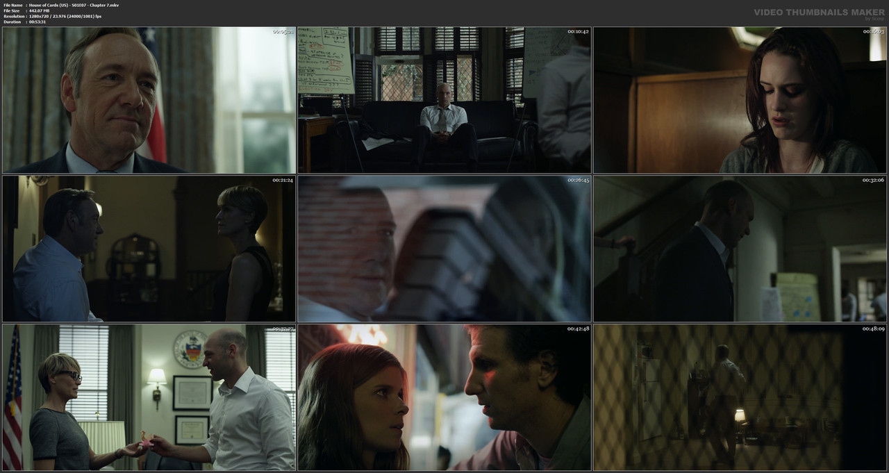 House of Cards (US) - S01E07 - Chapter 7.mkv