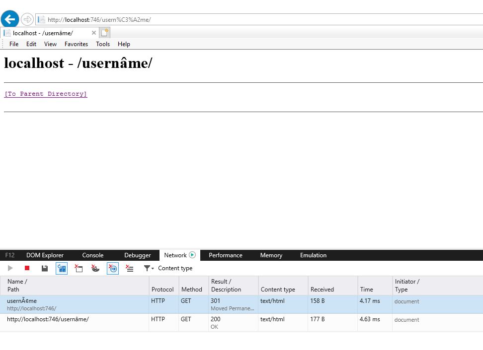 Normalize Url Using Character Map The Official Microsoft Iis Forums