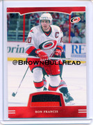 2002-03 BAP First Edition Jerseys #FE-022 [Ron Francis] [Carolina Hurricanes] [~100] [swatch=red bla