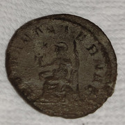 Antoniniano de Galieno. ROMAE AETERNAE. Roma sedente a izq. Antioch. IMG-20210904-094945