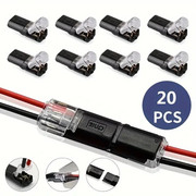 2 Way Plug In Wire Connector
