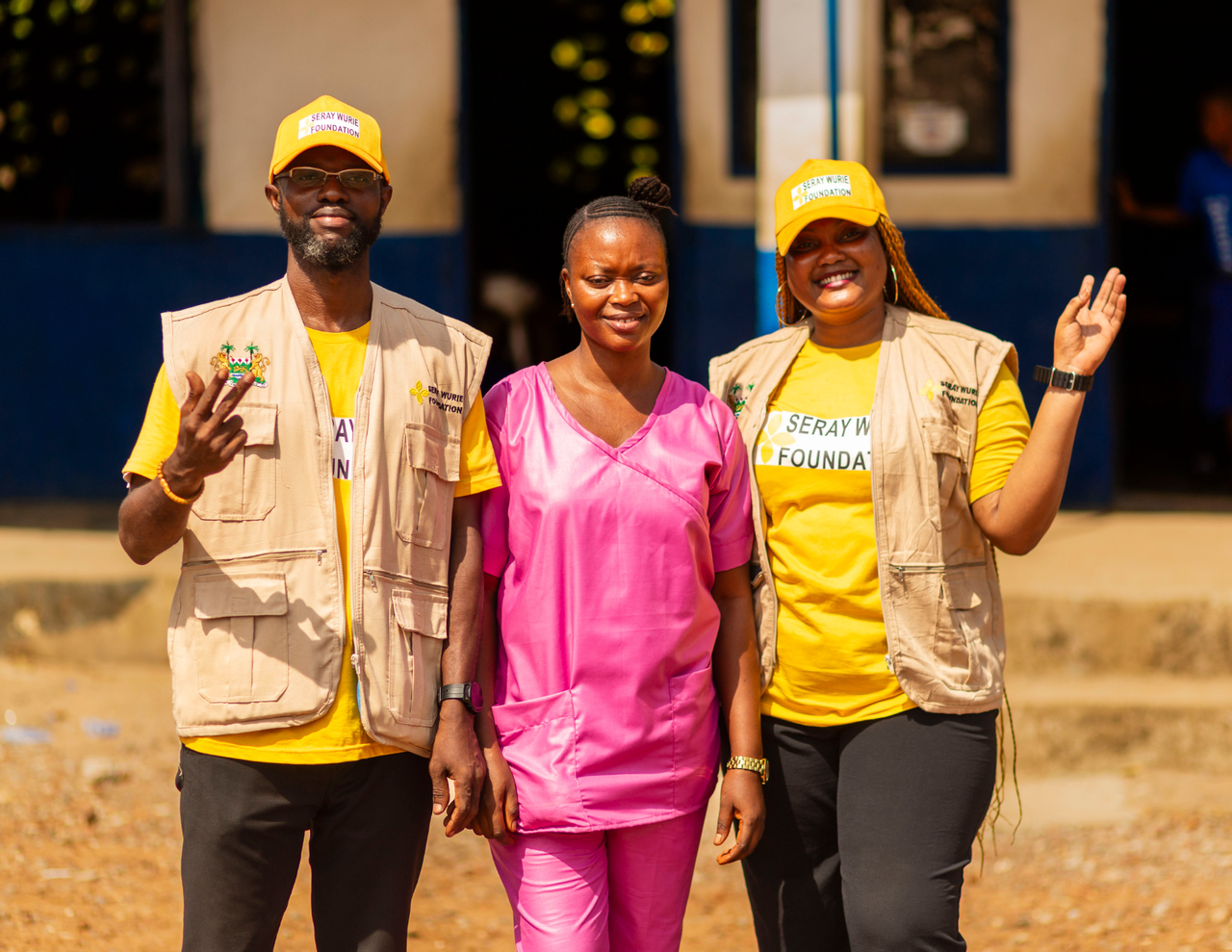 SERAY WURIE FOUNDATION Volunteers