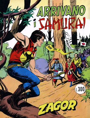 Zenith Gigante 168 – Zagor 117 – Arrivano i Samurai (Daim Press 1975-04)