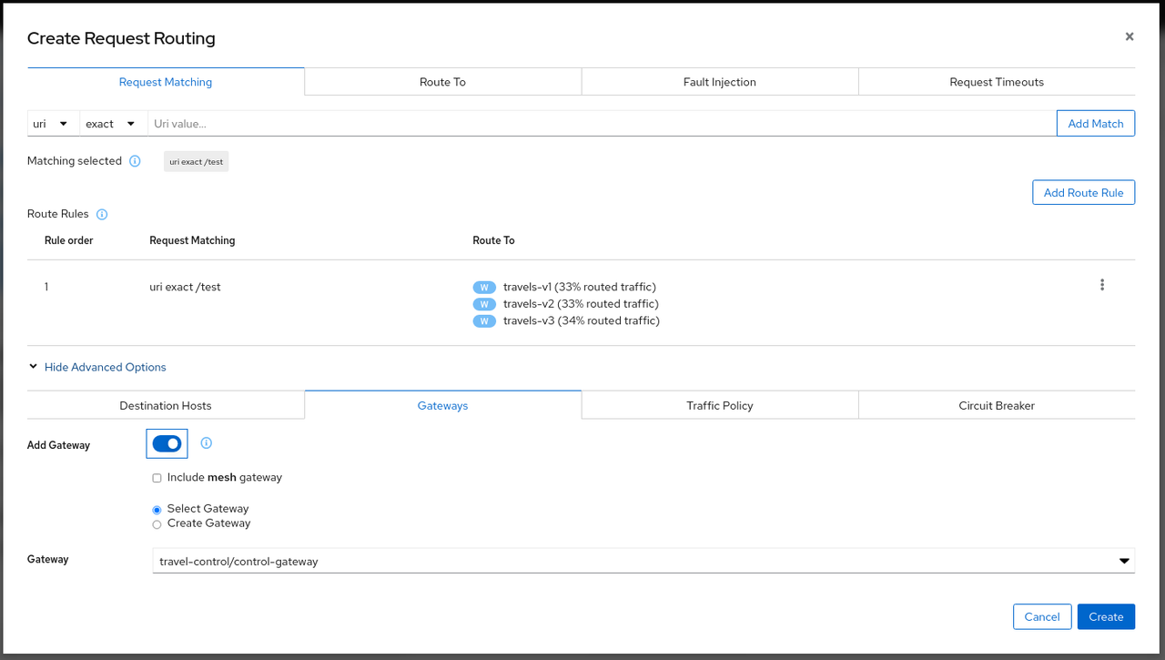 gateway configuration