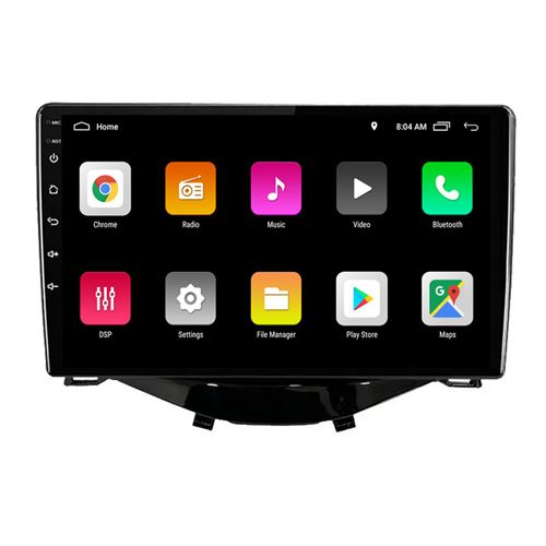 Autoradio Rover One Bluetooth Car Play Android Auto Navigation 4Go RAM 64Go ROM pour Peugeot 108 Toy