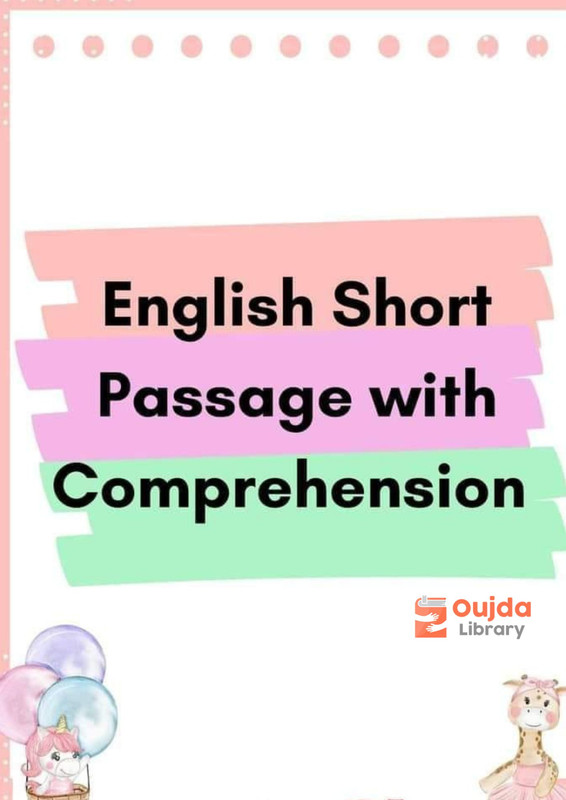 Download ENGLISH SHORT PASSAGE WITH COMPRESSION PDF or Ebook ePub For Free with | Phenomny Books