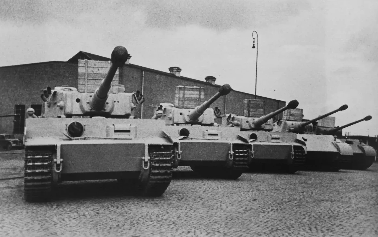 Henschel Tigers and Panther