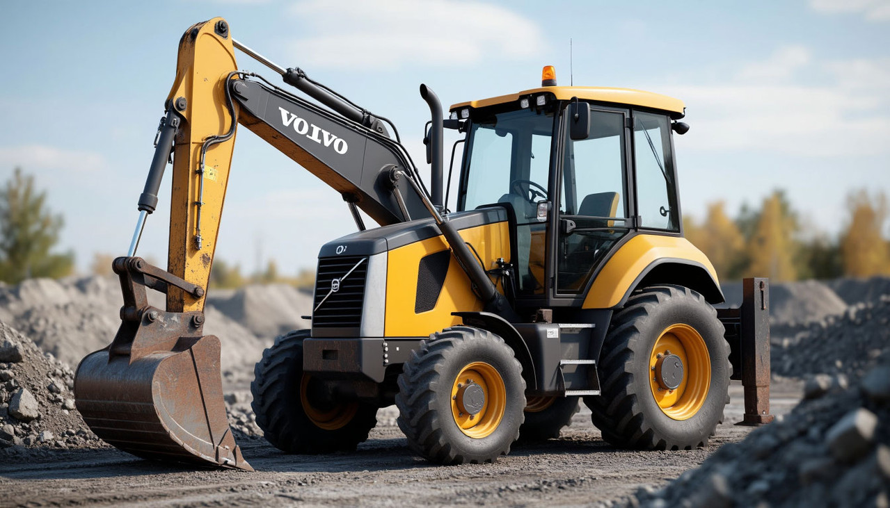 Аренда экскаватора-погрузчика