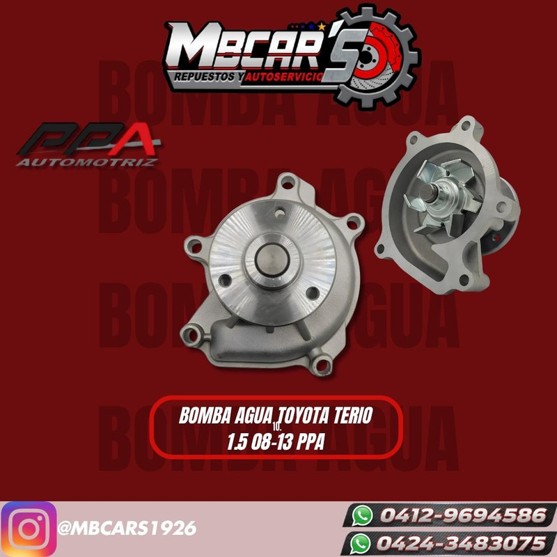 BOMBA DE AGUA TOY TERIO 1.5 08-13