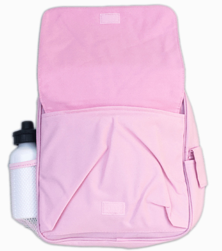 Personalised Kids Backpack Any Name Flamingo Girl Childrens Back To School Bag 3