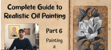 Complete Guide to Realistic Oil Painting - Part 6: Painting a Grisaille