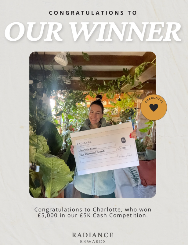 Charlotte Wins £5,000 in Our £5K Cash Competition