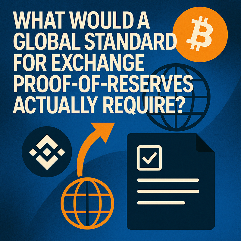 What would a global standard for exchange proof-of-reserves actually require?