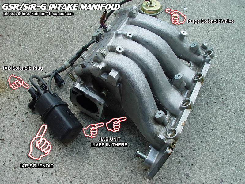 B18C1 - OEM intake manifold