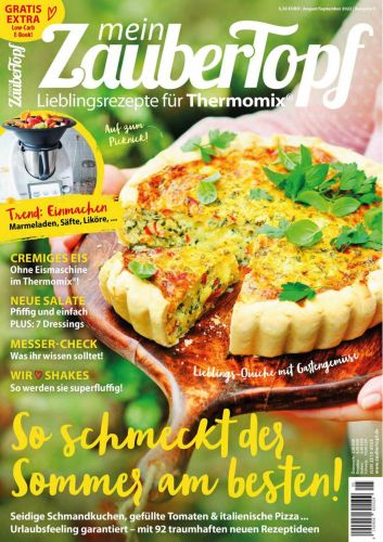 Cover: Mein Zaubertopf Magazin für Thermomix No 05 August-September 2022 Cover: Mein Zaubertopf Magazin für Thermomix No 05 August-September 2022