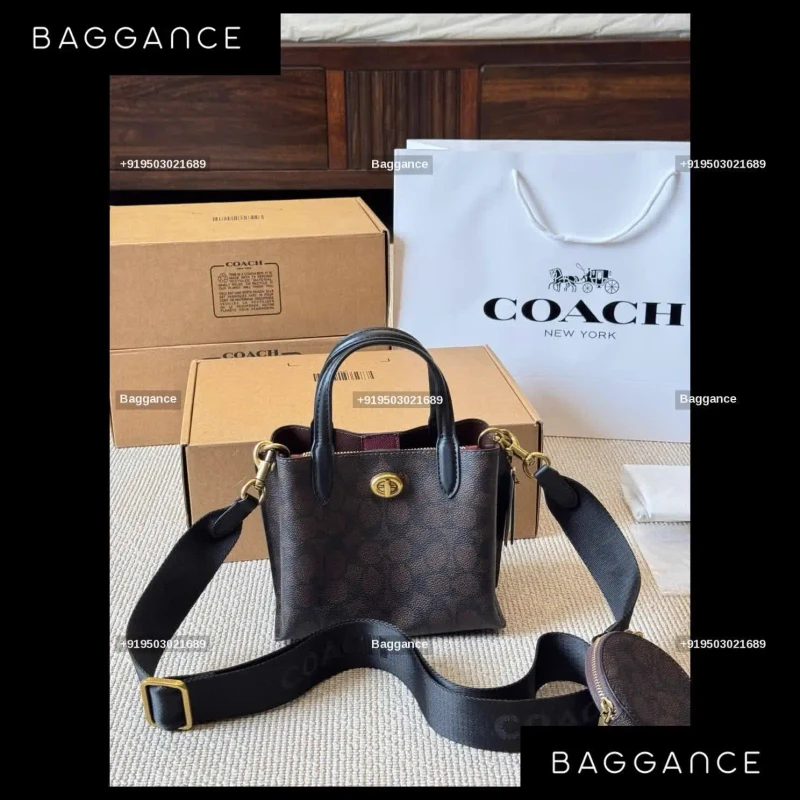 Coach Willow 25 2-in-1 Handbag | Color Palette | 25cm Full Box
