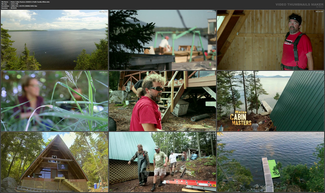 Maine Cabin Masters S04E05 A Multi-Family Affair.mkv