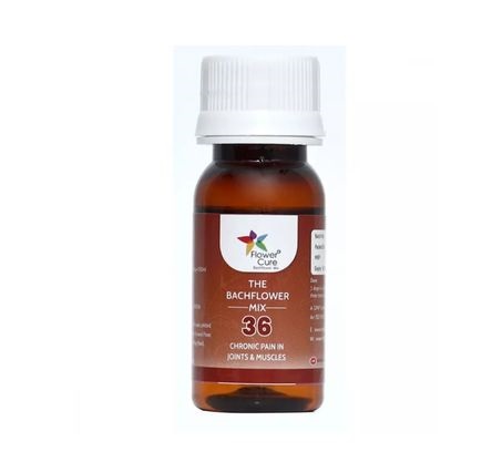 Bach Flower Mix 36 Chronic Pain In Joints Muscles Drop (30ml)