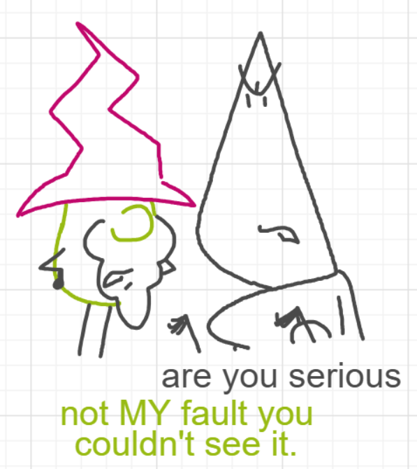 A panel from The Prime Number Few, episode eight of the Board Boards object show by Furretwalk/WalkingFurret.