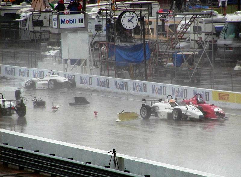 Barber Dodge Pro Series 2005 Sebring Pileup 1