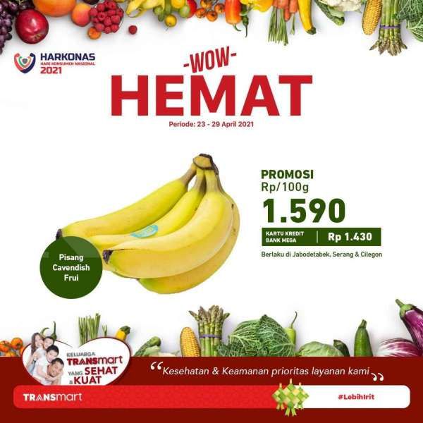 Katalog Promo Transmart Carrefour 23-29 April 2021 
