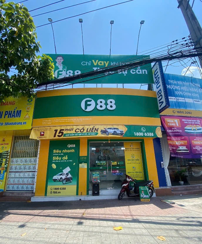 Phòng giao dịch F88 1210 Lê Hồng Phong – Đang hoạt động