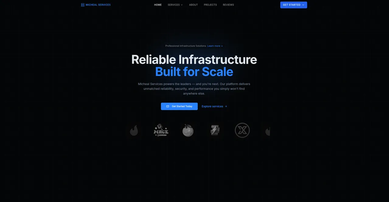 Micheal Services screenshot