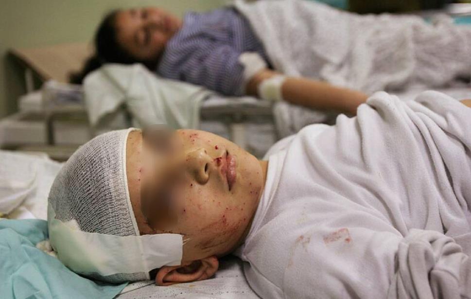 Niños en Gaza atacados por Israel
