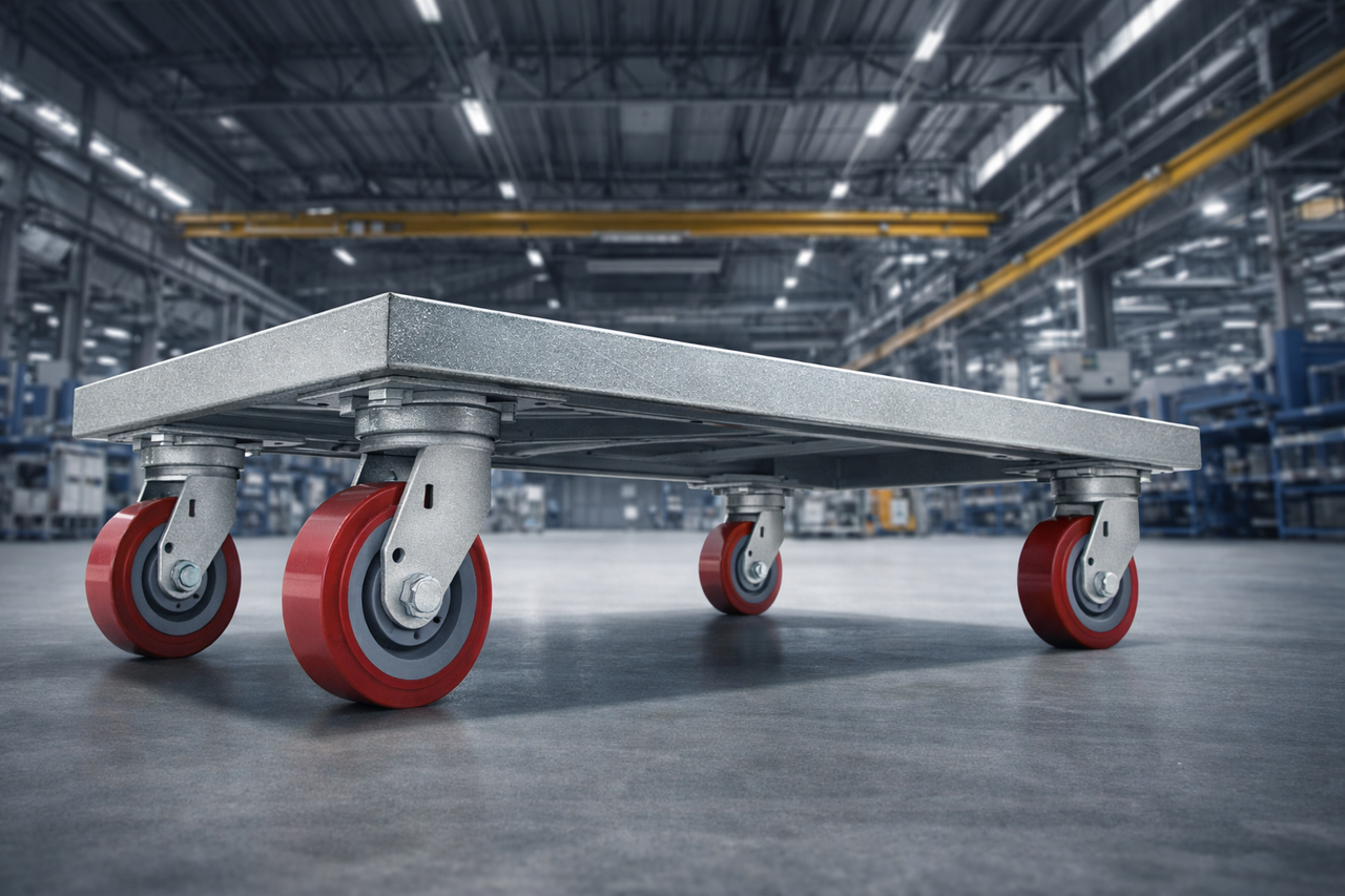 6 inch casters for roll container manufacturer visualization