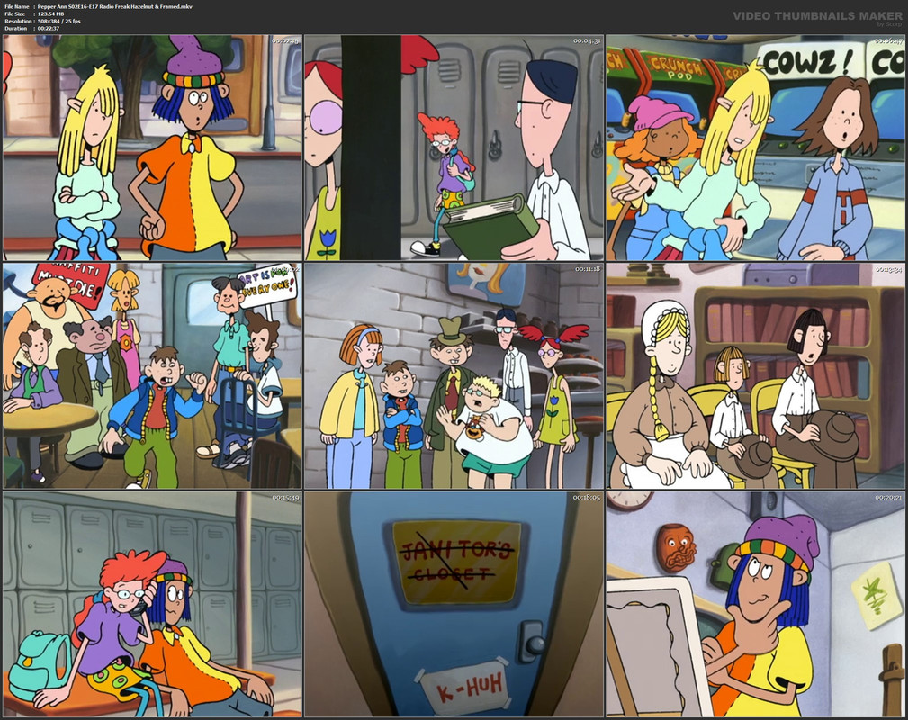 Pepper Ann S02E16-E17 Radio Freak Hazelnut & Framed.mkv