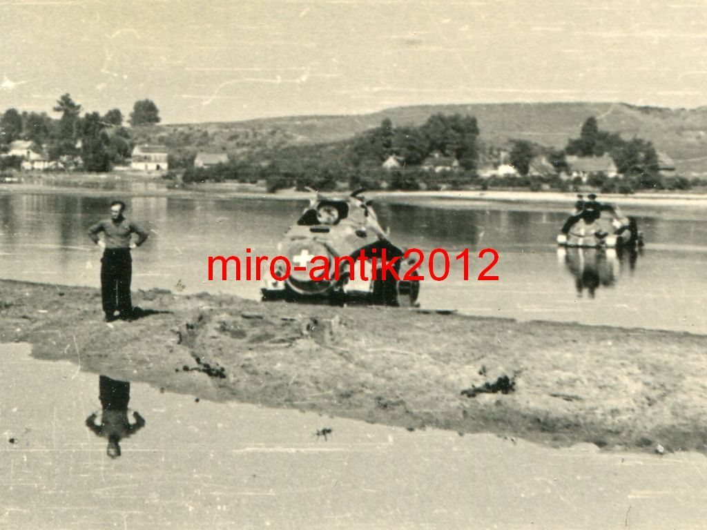 Wehrmacht, Sdkfz, Panzerspähwagen, Flussdurchque