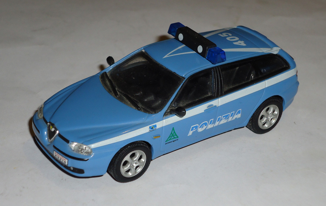 Alfa-Romeo-156 Sportwagon Polizia