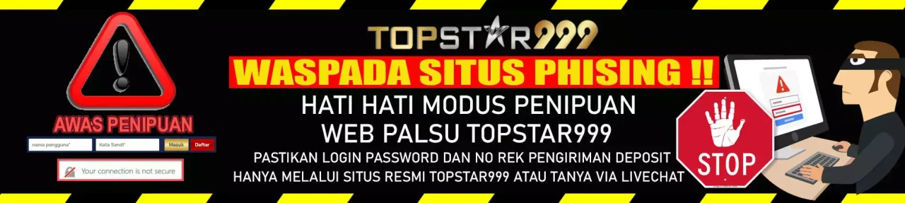 Banner promosi TOPSTAR999 Terbaru