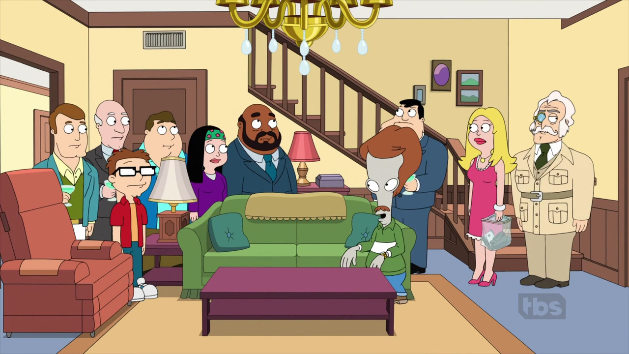 American Dad! (2005) - S15E07 - Death by Dinner Party (1080p WEB