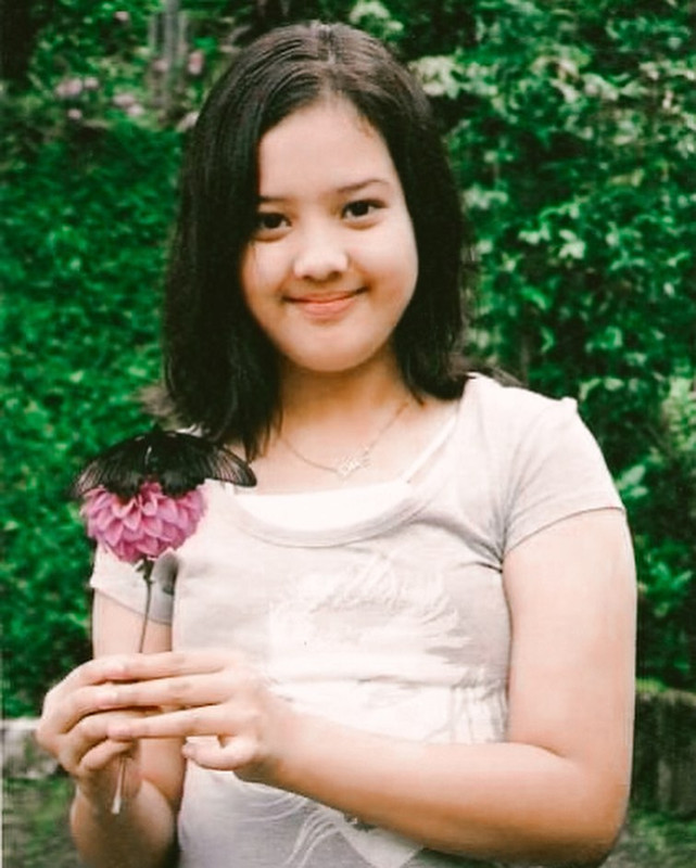 Anya Geraldine saat masih SD