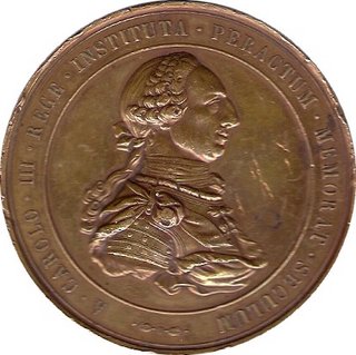 1877 Medalla Academia de Minería y Geografía dedicada a Carlos III 1877-Alfonso-XII-a-Carlos-III-Centenario-de-la-Academia-de-Mineria-co-anv