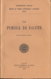 Benedetto Croce - La poesia di Dante (1952)
