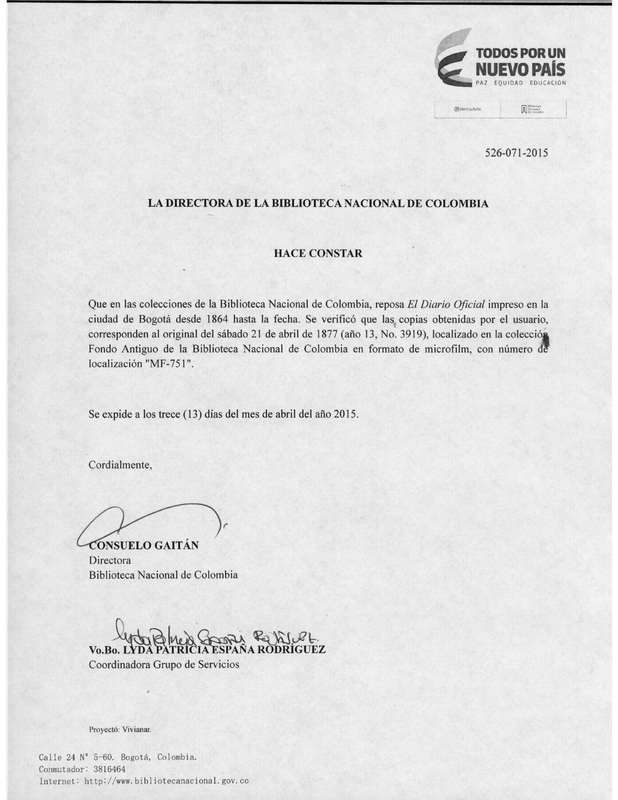 Julio Ruata - Publicación Nombramiento Consul