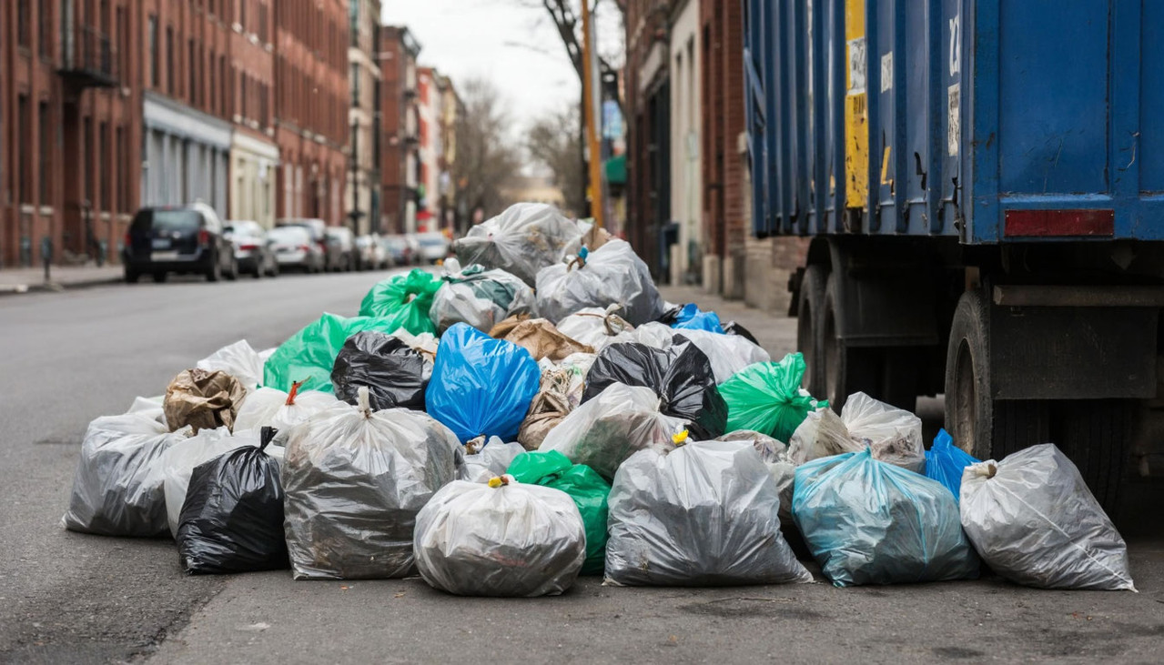 Вывоз мусора в мешках Москва