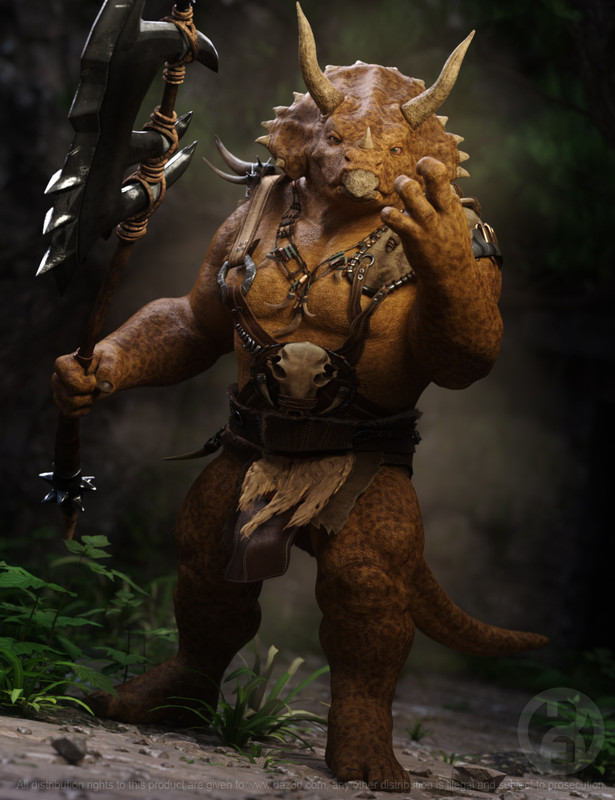 Tricera for Genesis 8.1 Male