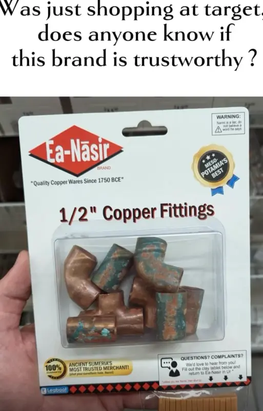 Easnasir's finest quality copper