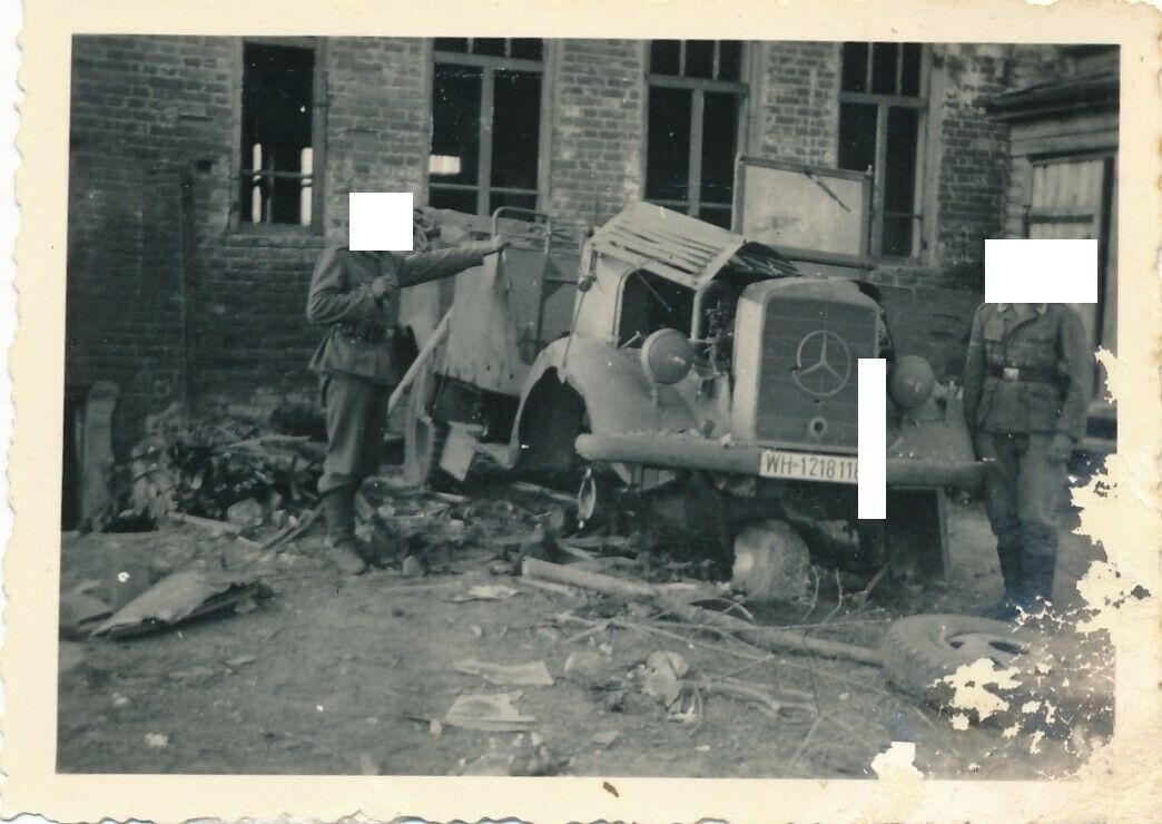 Schwerer Einheits PKW Mercedes Kübelwagen Nummernschild