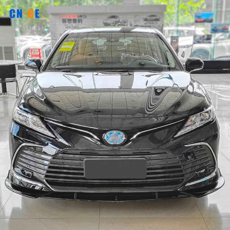 4CAMRY 2021 FRONT LIP GLOSSY BLACK
