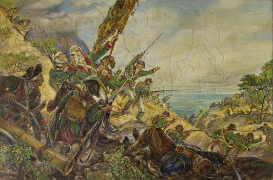 ScheglovMM_Ranenie_Kutuzova_1946