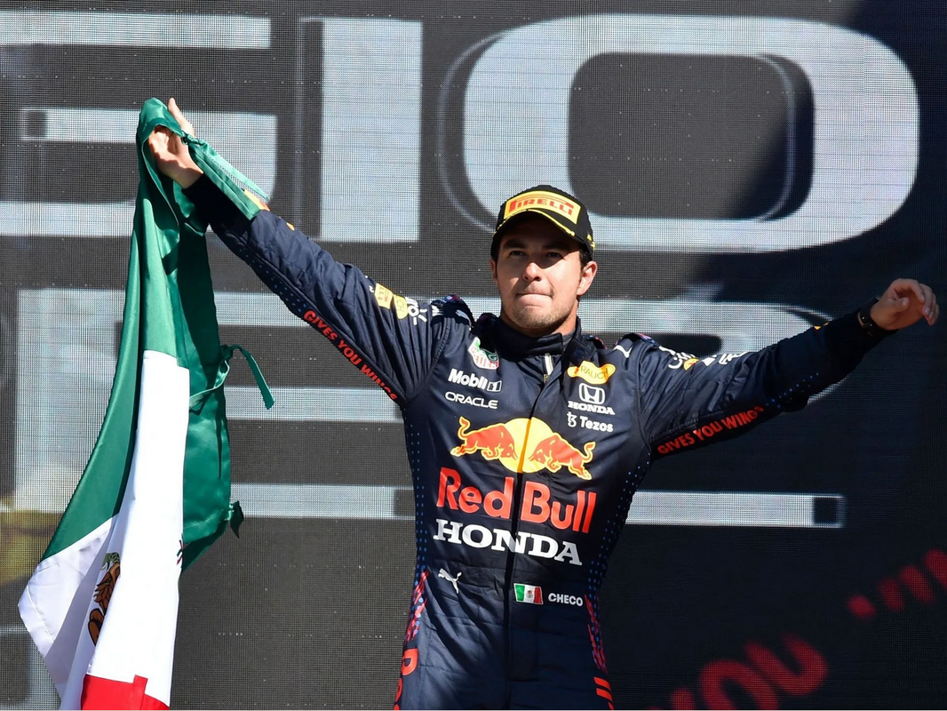 Checo Pérez primer lugar en lista publicada por Red Bull