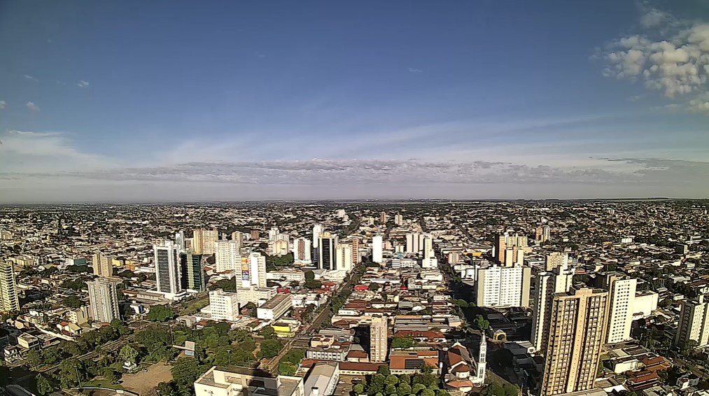 Campo Grande nesta manhã de sábado