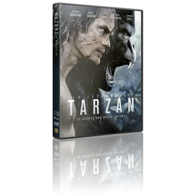 Portada - La Leyenda de Tarzán [DVD9 Full] [Pal] [Cast/Ing/Hin] [Sub:Varios] [Aventuras] [2016]