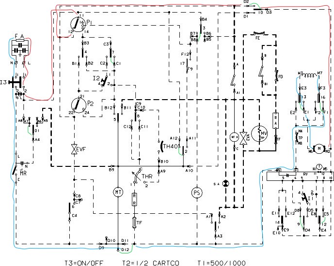 Electric schemes and links wdn2296xwu Programma 17