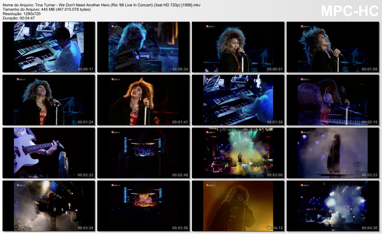 Tina Turner - We Don't Need Another Hero (Rio '88 Live In Concert) (HDTV.Galexanders - HDMania) (HDT